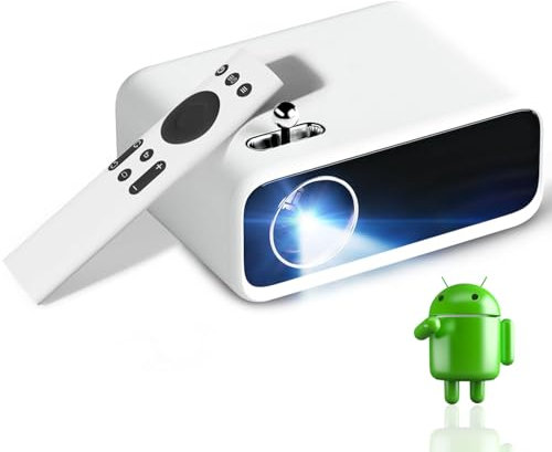 WANBO Proyector Wanbo Mini Pro HD HDMI de 250 lúmenes, color