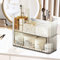 NAROSEBE Organizador de Cremas y Cosméticos Transparente - Organizador de Maquillaje con Bandejas Organizadoras para Cómoda de Baño