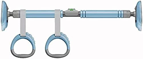 Klimmzugstange für Türrahmen, Klimmzugstange für Kinder und Teenager, Reckstange für Kinder und Teenager, verstellbare Aufhängungsstange von 70–160 cm, max. 250 kg, blau, 120–160 cm