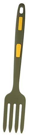 CIYODO Forchetta in Silicone Portatile Sicura e Pratica Per Casa Ristorante e Campeggio Design Con Bordi Lisci Utensile Versatile Per Insalate e Pasti Quotidiani
