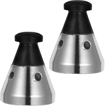 SECFOU 2pcs Pressure Cooker Relief Jiggers Valve for Stove Top Pressure Cooker Canner Safety Valve Steam Release Accessories