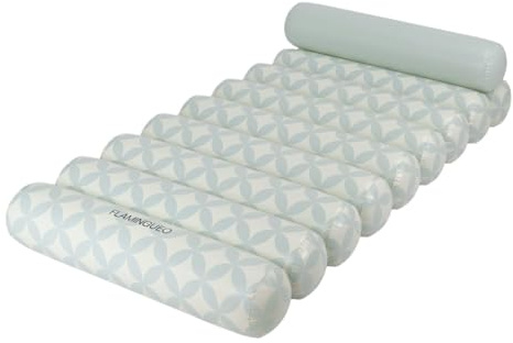 Flamingueo Luftmatratze Pool - Wassermatratze, Schwimmmatratze, Luftmatratze Strand, Wasserhängematte, Pool Zubehör Spaß, Tanning Pool (94 x 180 x 37 cm)