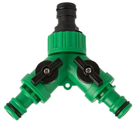 Divisore Per Tubo,Raccordo A Y Per Tubo,Adattatore Per Rubinetto 'Acqua - Utilizzo Esterno per Agricoltori Giardinieri