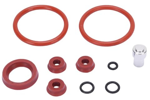 O-Ring-Dichtung für Kaffeemaschinen, hitzebeständig, verschleißfest, Silikondichtung, Ersatz, verhindert ufen, lange Lebensdauer für Jura-Kaffeemaschinen, 9-teiliges Set mit