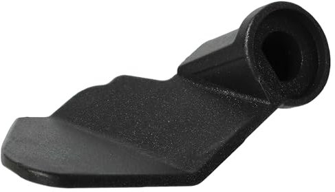 vhbw Knethaken kompatibel mit Unold 8690, 86951, Backmeister Onyx 8695 Brotbackautomat - Rührhaken, 6,5 x 3,8 cm, Aluminiumlegierung, Schwarz