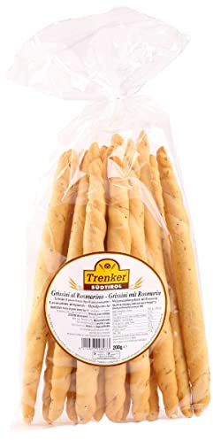 Grissini mit Rosmarin, handgemacht, 200 g, Trenker Südtirol