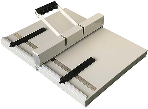 500g Paper A4/A3 Small Manual Creasing Machine | Heavy Duty Paper Folder Creaser Scoring Tool - Commercial Office Folding Machine | Letter Folding Machine Card Machine