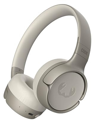Fresh 'n Rebel Code Fuse, Casque Bluetooth sans Fil Supra-Aural, 30h D'Autonomie, avec Microphone et Assistant Vocal, Commandes de Volume et Boutons de Lecture/Pause, Pliable (Silky Sand)