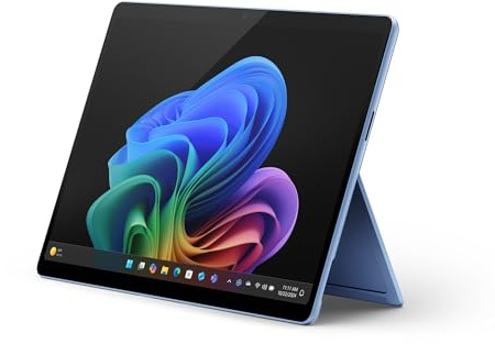Microsoft Surface Pro (power supply not included) | Copilot+ PC | 13” Touchscreen | Snapdragon® X Plus (10 cores) | 16GB Memory | 512GB SSD | Device only | 2024 Model, 11th Edition | Sapphire