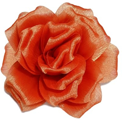 150mm Broche Fleur Camélia Élégante – Épingle à Revers En Tissu Texturé, Accessoire De Mode Pour Femme Et Homme, Idéal Pour Mariage, Fête, Costume Et Robe, Cadeau Festif