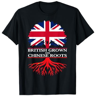 British Grown with Chinese Roots T-Shirt