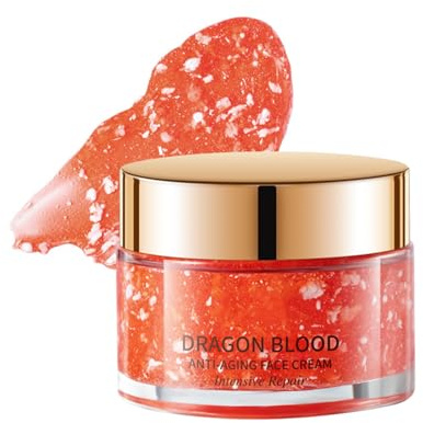 Crema Facial de Sangre de Dragón - Crema tensora para el rostro, crema facial antienvejecimiento, hidratante facial antiarrugas, hace la piel tensa, rellena y suave, adecuada para todo tipo de piel