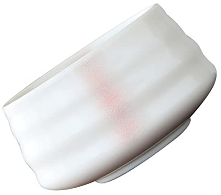 VALICLUD Cuenco De Matcha Cerámico Para Ceremonia Del Té, Diseño Japonés De Cerámica Esmaltada, Tamaño Medio, Accesorio Adecuado Para Preparación De Matcha y Postres, Uso Doméstico y Regalos Obsequios