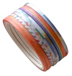 Ultra Fine 2mm Nail Art Tape 20 Rolls Plaid Pattern Masking Tape For Nail Design Grid Line Tool Manicure Decoration ﻿ Nail Art Tools