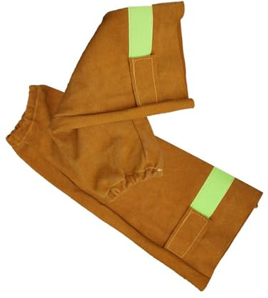 LUJIAXI Manguitos de soldadura para calor y protección, ajuste cómodo, ajustable, resistente a la abrasión, uso industrial, 2 unidades