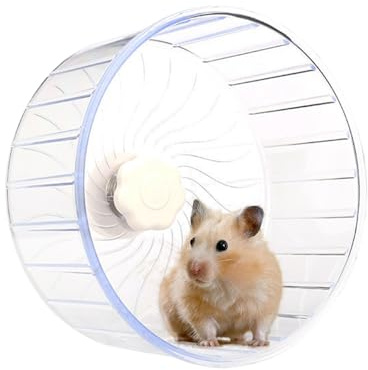Rueda para Hámster Spinner Silencioso Pequeño Doble Cojinete | Rueda para Correr para Jerbos y Animales Pequeños Accesorios De Jaula Para Sirios, Enanos, Jerbos Y Ratones