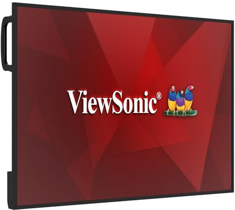 Viewsonic CDE4331-1C visualizzatore di messaggi Pannello piatto per segnaletica digitale 109,2 cm [43] LCD Wi-Fi 500 cd/m? 4K Ultra HD Nero Processore integrato Android 14 24/7 (CDE4331-1C, 43, ProAV