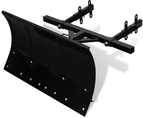 Emmtore schneeschild rasentraktor 80x44 cm für Schneefräsen Snow Blade for Snow Blower up to 65 cm/85 cm schneeschild Quad