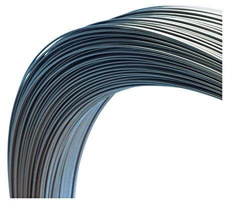 S.I.B - Alambre de Acero Galvanizado de 3 mm, bobina de 90 Metros y 5 Kg Resistente a la Corrosión para Jardinería, Manualidades, Bricolaje y Vallas