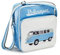 Volkswagen 1H0087319 Tasche T1 Schultertasche Retro Bulli, Hellblau/Weiß, M