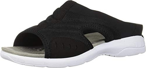 Easy Spirit Traciee2 Women's Slip On, 9 B(M) US, Black-White