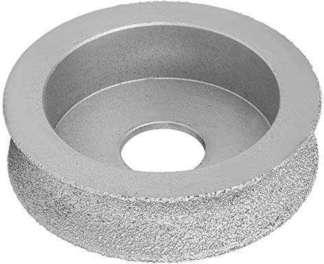 Disco Abrasivo 7,3 cm Mola Diamantata Brasata Concava per Vetro Ceramico Pietra (1.5cm)