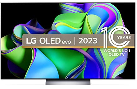 LG OLED evo C3 77 4K Smart TV, 2023