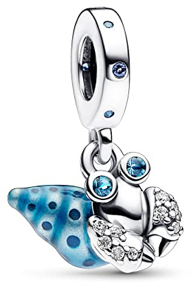 Pandora. Charm pendente Granchio Eremito che brilla al buio 792700C01.