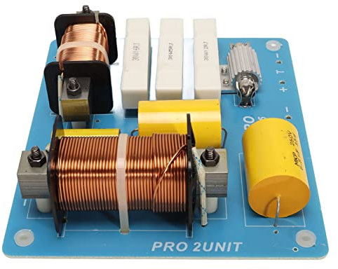 Frequenzteiler, Sicheres Schild, DIY-Werkzeug, 2-Wege-Frequenzweiche, 800 W, Maximaler Höhenbass für Konferenzlautsprecher