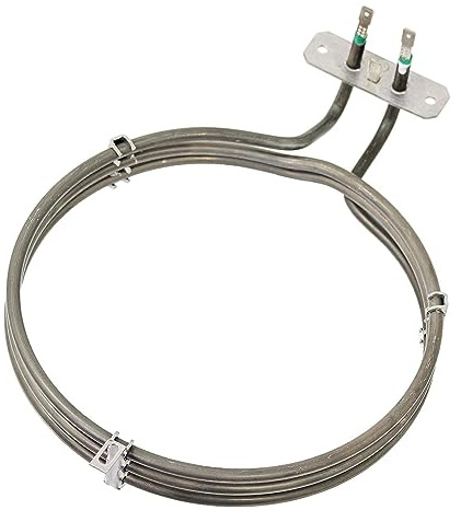 SPARES2GO 3 Turn Round Heater Heating Element for Rangemaster 55 90 110 Classic Fan Oven Cooker (2500w)