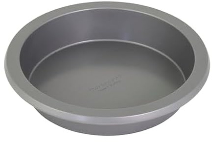KitchenAid Runde Kuchenform aus aluminisiertem Stahl, 22,9 cm, konturiert, silberfarben