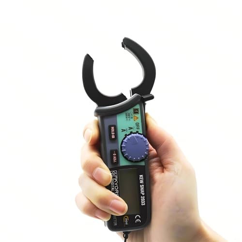 Japan Quality KYORITSU KEW 2033 Digital High Precision Clamp Meter 300A AC DC Current Pliers Ammeter Voltmeter True RMS Resistance Frequency Tester Minimum resolution 0.01A