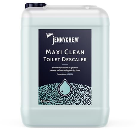 Toilet Descaler 5L – Maxi Clean Concentrated Acid Toilet Cleaner for Limescale Removal & Hard Water Stains | Powerful Bathroom Descaler for Toilets & Urinals