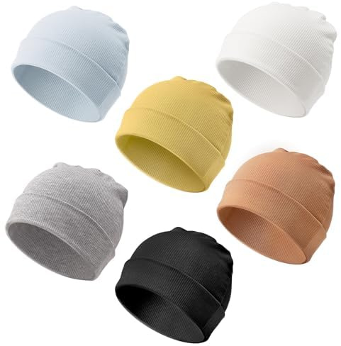 DRESHOW Neugeborenes Baby Mütze Hut Beanie Bekleidung Unisex Infant Hut Kindergarten Mütze Baby Jungen Mädchen 0-24 Monate