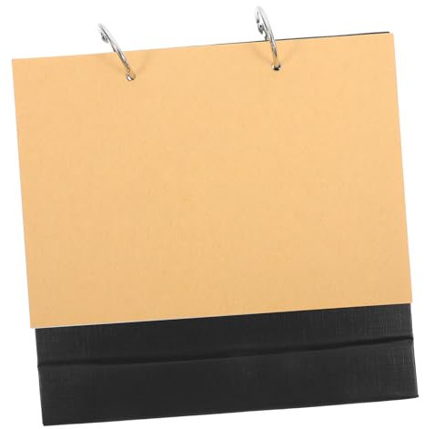 Uonlytech Blanko Kalender Mit Herausnehmbaren Seiten Diy-planer Tischkalender Tageskalender Leerer Monatskalender Ringkalender Minikalender Planer-deko-accessoire Ästhetischer Tischkalender