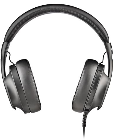 NGS VOX 805 - Auriculares Estéreo, Micrófono Ajustable, USB-C y Adaptador USB-A, Cancelación de Ruido, Control de Volumen, Diadema Acolchada, Cable 2m, Plug & Play para PC, Tablet y Smartphone, Negro