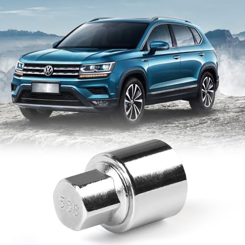 LALAGO 538 Boulon de Vis Antivol de Pneu de Voiture, Acier 42CrMo, Outil de Retrait de Vis Antivol, Compatible avec VW