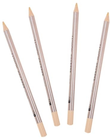 Healvian 4 Stück Concealer Stift Leichter und Einfacher Abdeckstift für Augenringe und Narben Stilvolles Design für Anfänger und Geschäftsreisen