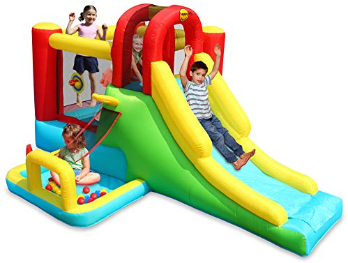 Happy Hop Aufblasbares Spielpark Abenteuer Happy Air – 9160N