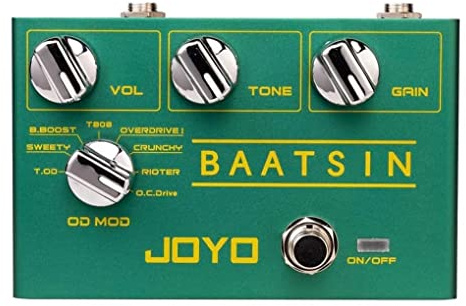 JOYO-R11 Baatsin – 8 overdrive/distortion in one