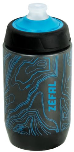 ZEFAL Sense Pro 50 - Borraccia per bicicletta 500 ML - Borraccia Bici per qualsiasi tipo di telaio - strada, montagna, sterrato, enduro, ATV - Borraccia inodore - Senza BPA - Blu