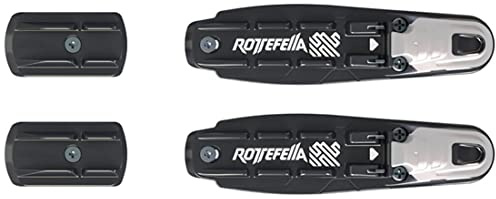 ROTTEFELLA Whitewoods NNN Auto Touring Basic Cross Country Black Ski Bindings, Pair