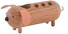 OYOY Living Design Stiftehalter, Holz, Beige, 6,5 x 19,5 x 7 cm
