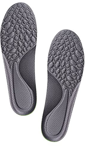GLEAVI Schweißabsorbierende Schuhpolster Für Männer 1 Paar Stoßfeste Einlegesohlen Fußgewölbeunterstützung