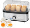 ProfiCook® Cuisinier d'oeufs pour jusqu'à 8 oeufs | avec fonction omelette/poche | Porte-oeufs & bol doseur avec pic à oeufs | Cuisinier d'oeufs 8 oeufs avec lampe de contrôle & buzzer | PC-EK 1275