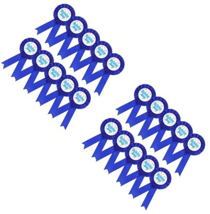 VALICLUD 20pièces Broches De Fête Anniversaire Pour Garçon Accessoires Décoratifs Pour Vêtements De
