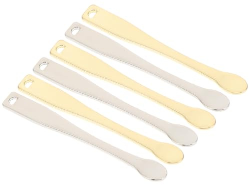 Alipis 6pièces Cuillères à Crème Pour Visage Et Masque Applicateur Cosmétique Pratique Lot De Outils De Beauté
