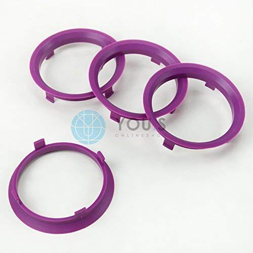 4 x ZENTRIERRINGE DISTANZRINGE für ALUFELGEN A701651 70,1-65,1 mm AEZ, Dezent, Dotz, Enzo