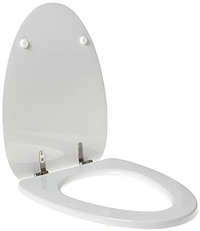 Copriwater Dolomite SWEET LIFE BIANCO Cerniera Cromo-Sedile-Asse Wc