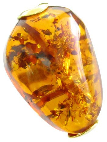 Damiata Gioielli Anello Donna in Oro con Ambra 2143/102